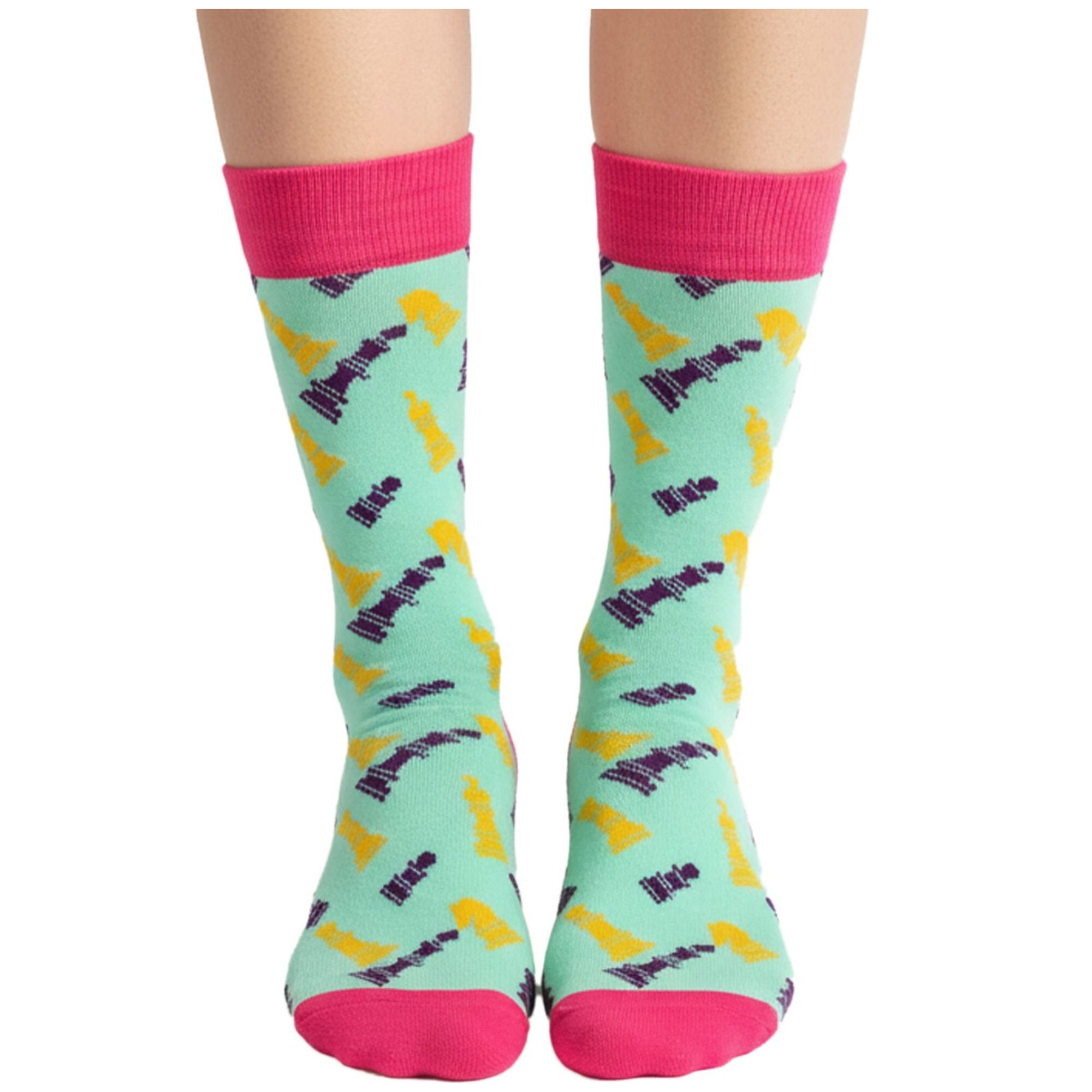 Set de 4 pares de calcetines - diseño "Game Night"