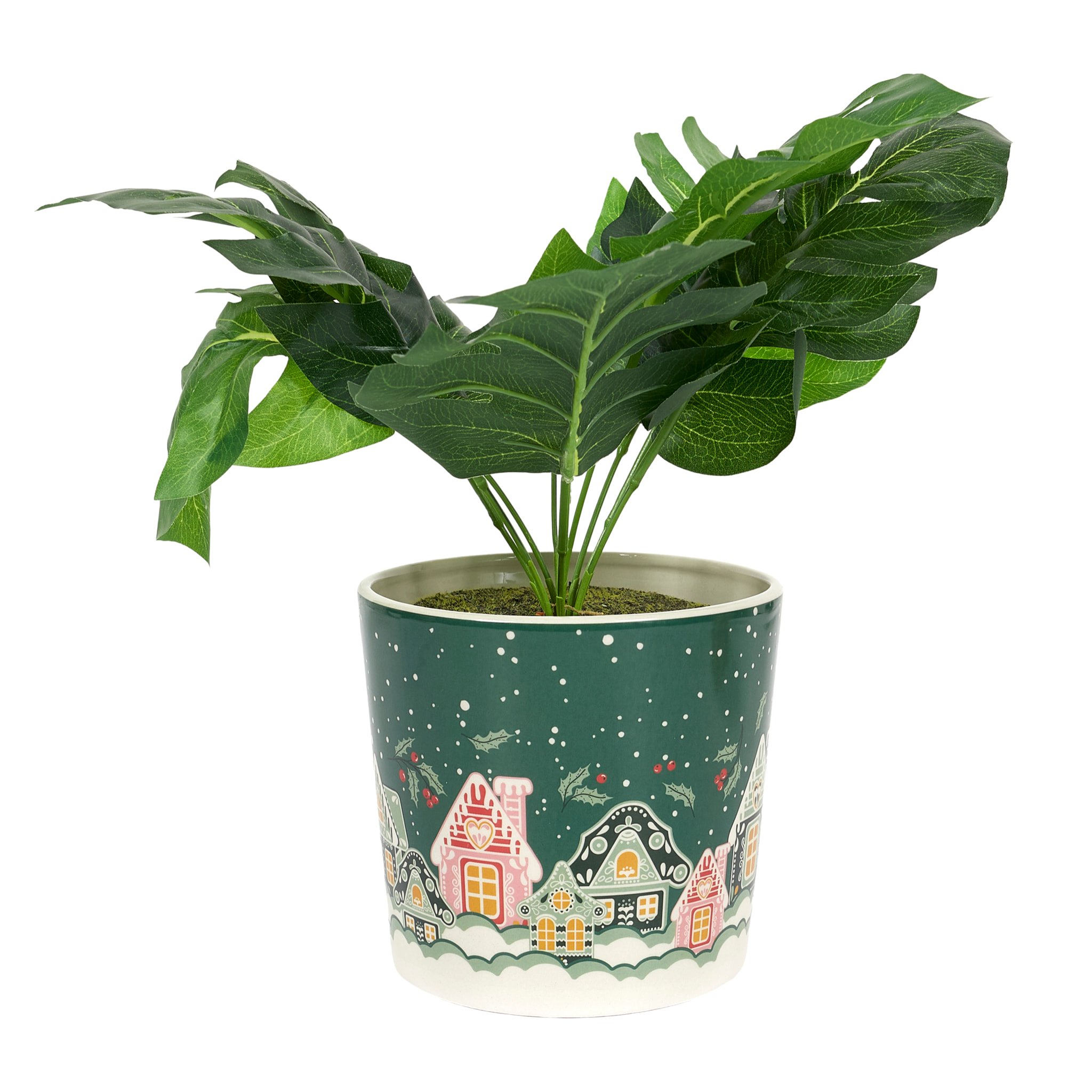 Cache Pot  Dia 13cm Noel