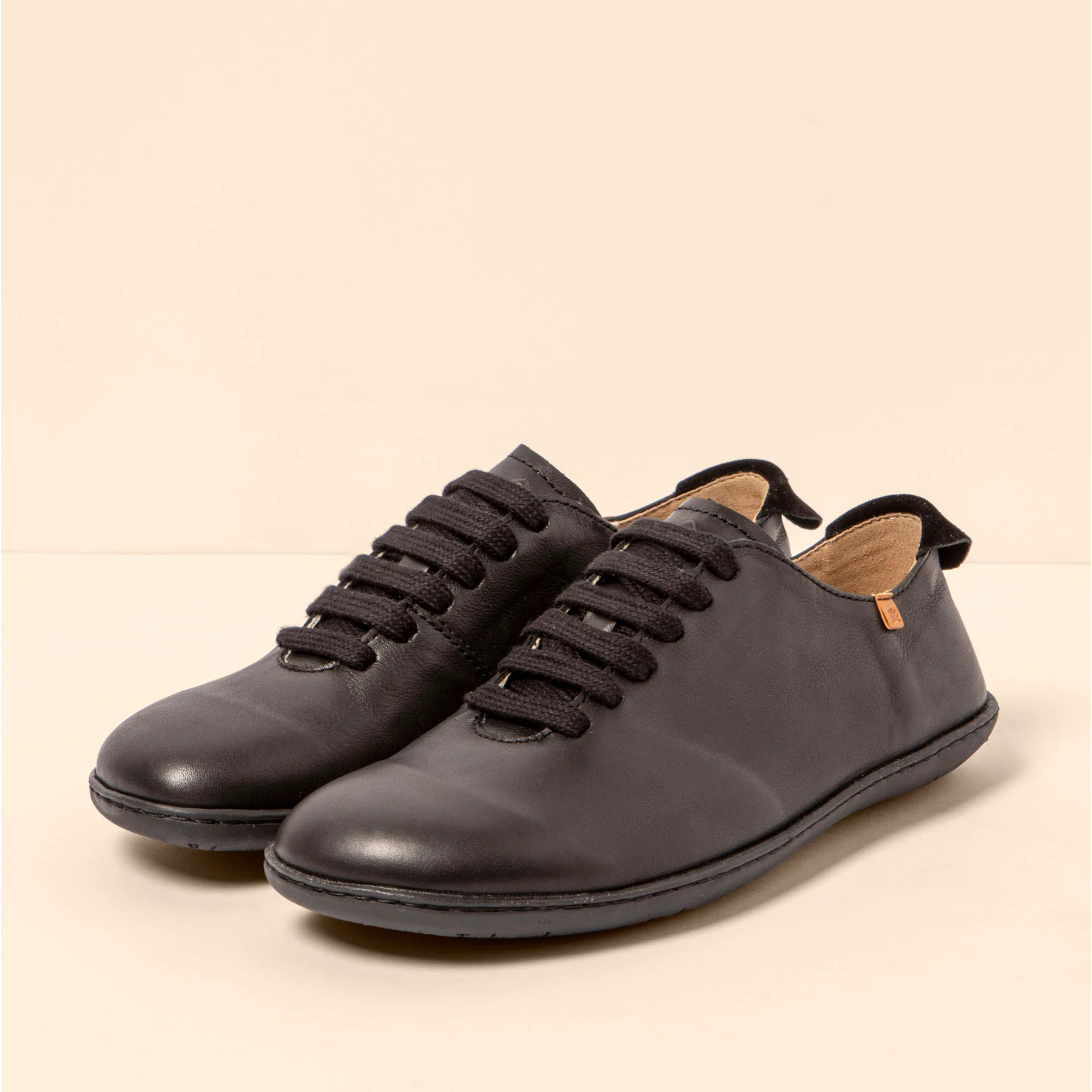 Zapatillas N296 SOFT NAPPA BLACK/EL VIAJERO color Black