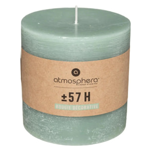 Bougie rustique - vert eucalyptus - 663g