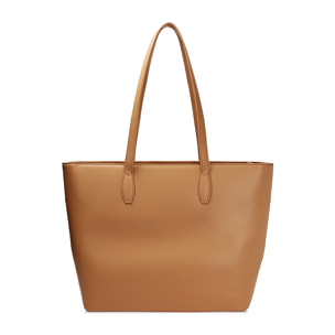 Borsa a spalla donna cognac