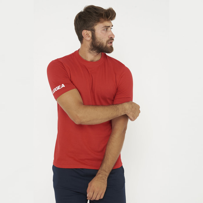 T-Shirt in cotone ARIA rossa