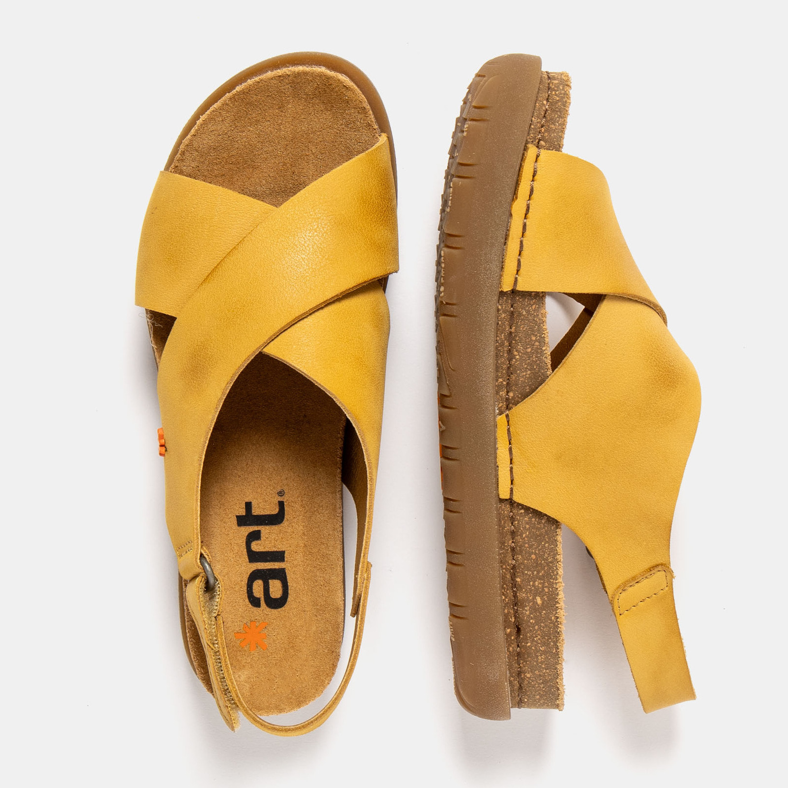 Sandalias 1710S ROMA YELLOW / RHODES color Yellow