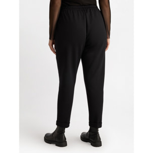 Fiorella Rubino - Pantaloni in felpa - Nero