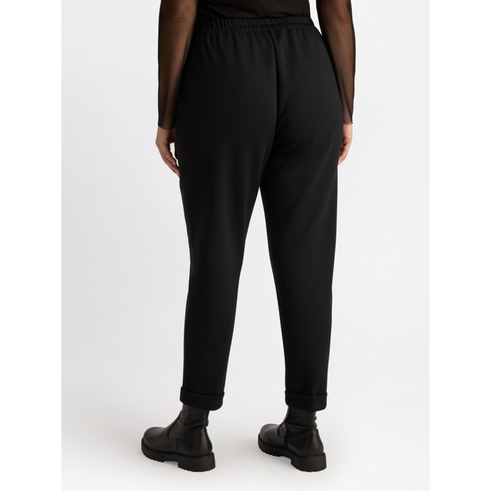 Fiorella Rubino - Pantaloni in felpa - Nero