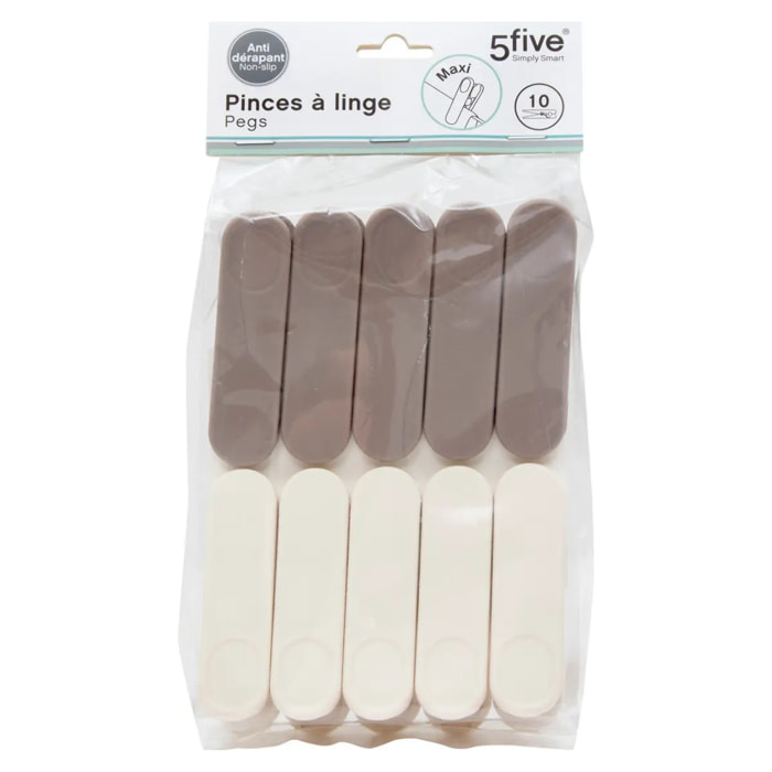 Lot de 10 pinces à linge