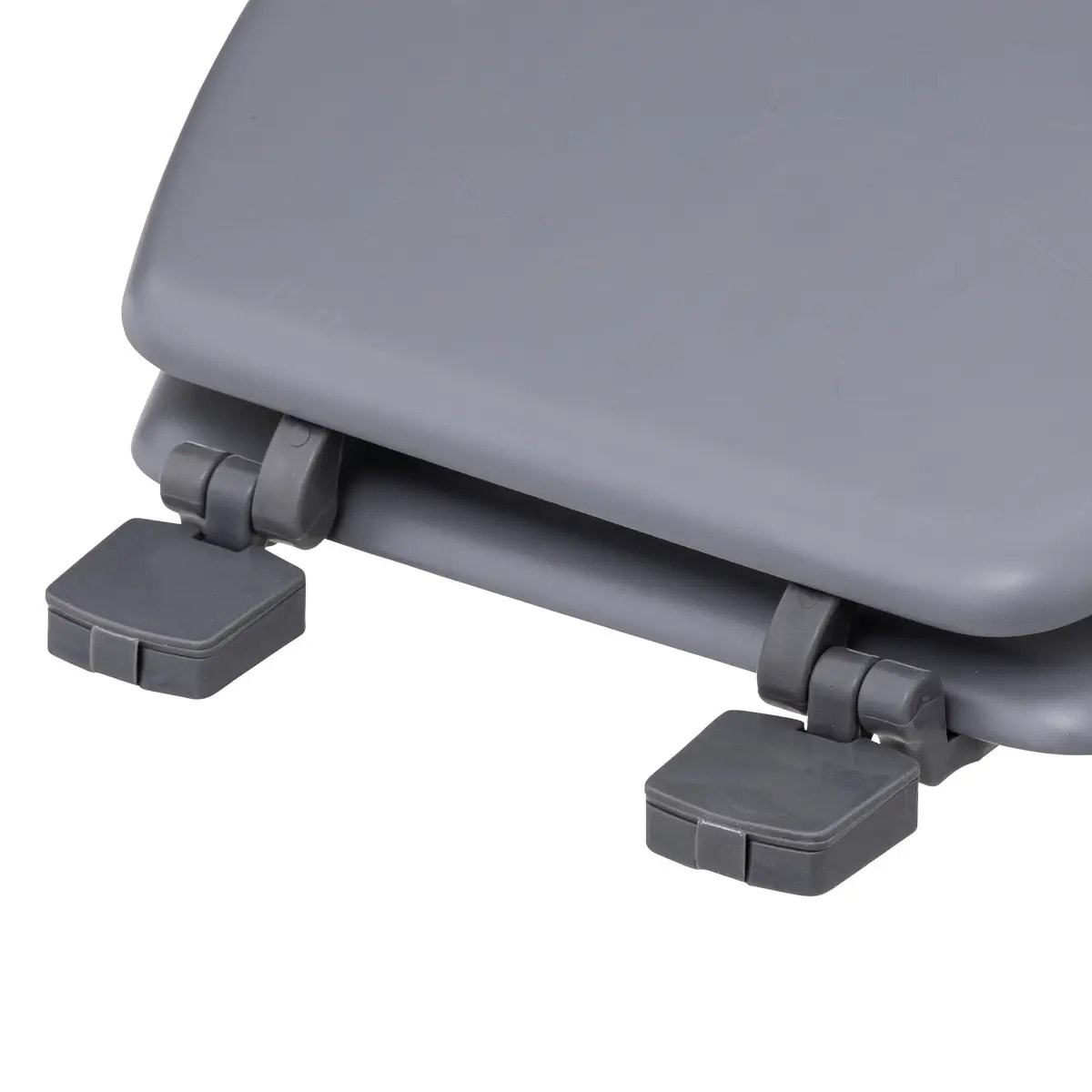 Abattant WC "Colorama" gris en bois laqué