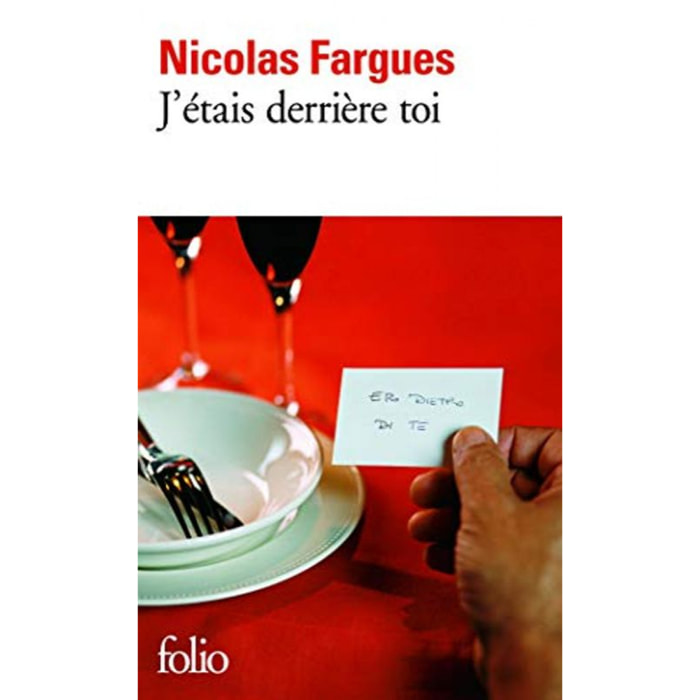 Fargues, Nicolas | J'étais derrière toi | Livre d'occasion