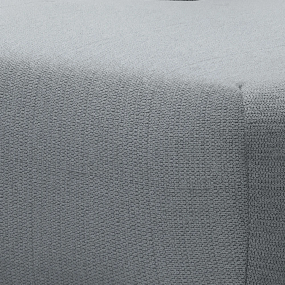NALA - Canapé d'angle gauche convertible 4 places en tissu gris clair