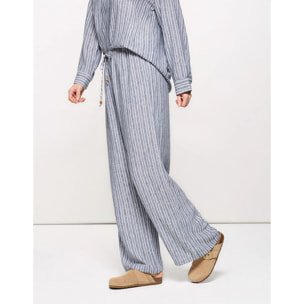 Pantalón Largo Azul - Tabita