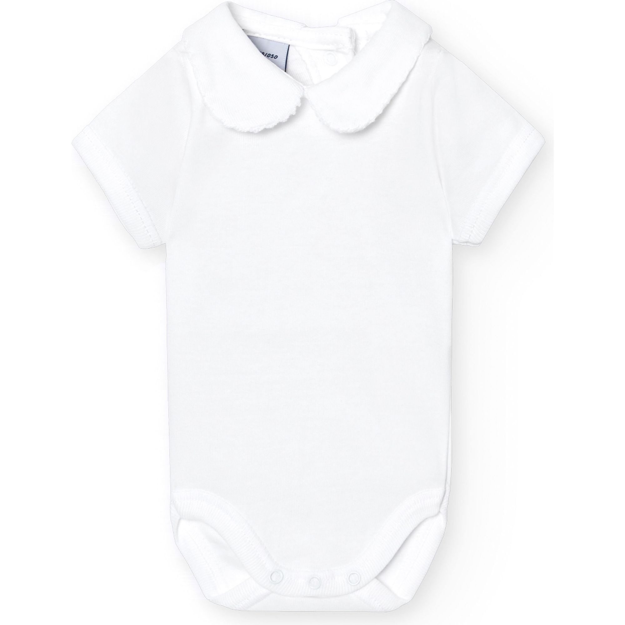 Body bebé manga corta con cuello