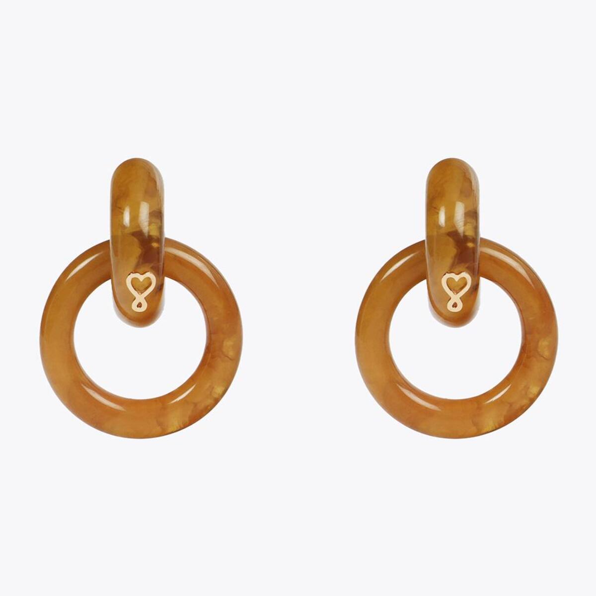 Orecchini Frontali in Acrilico