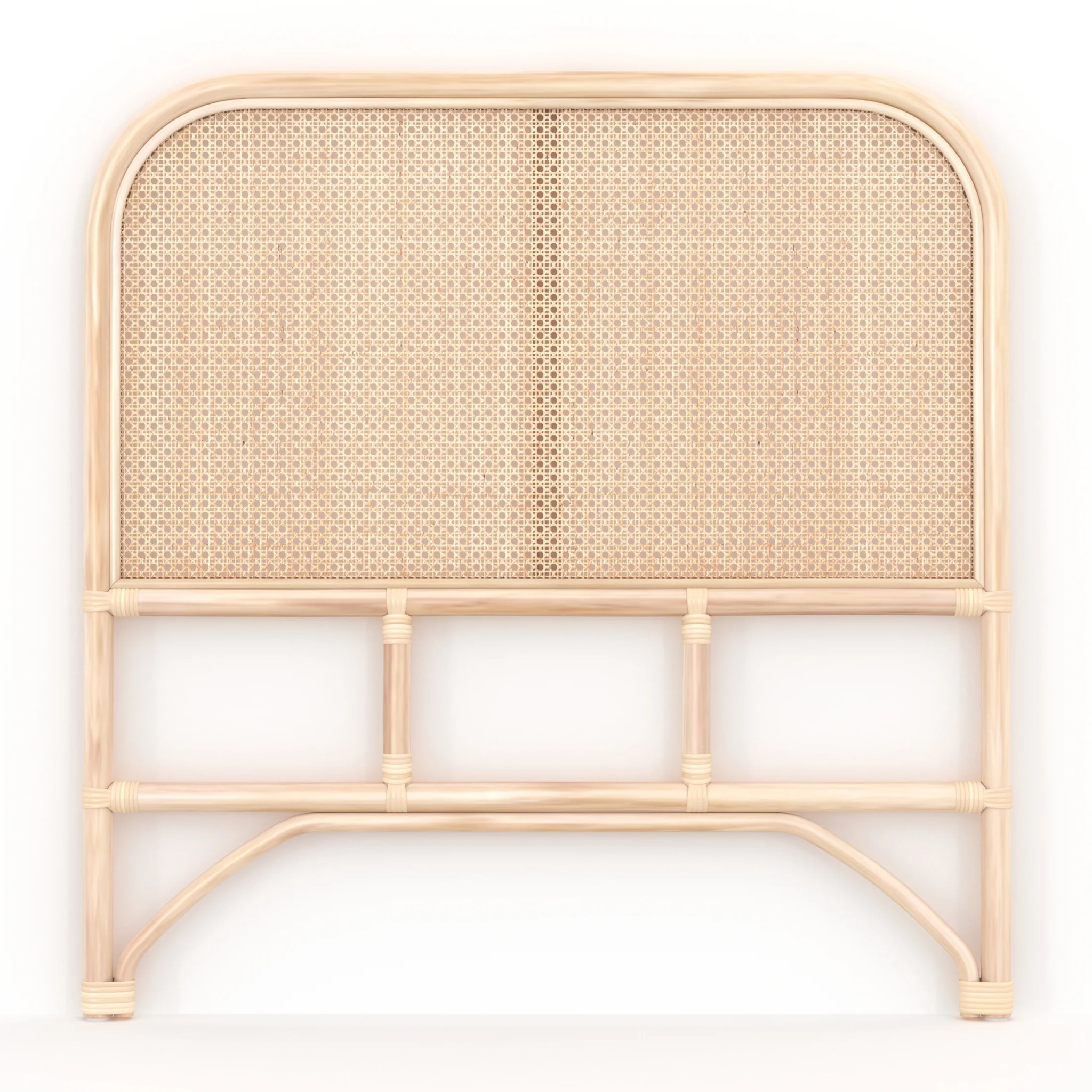 Tête de lit en rotin et cannage 90 cm - Naïra