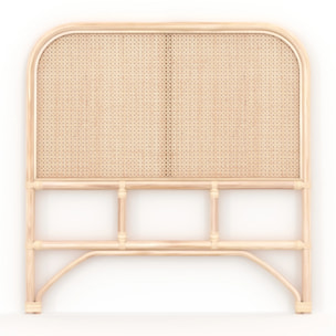 Tête de lit en rotin et cannage 90 cm - Naïra