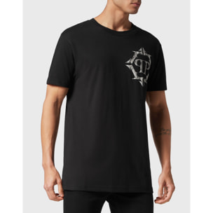 PHILIPP PLEIN T-Shirt Round Neck CHROME