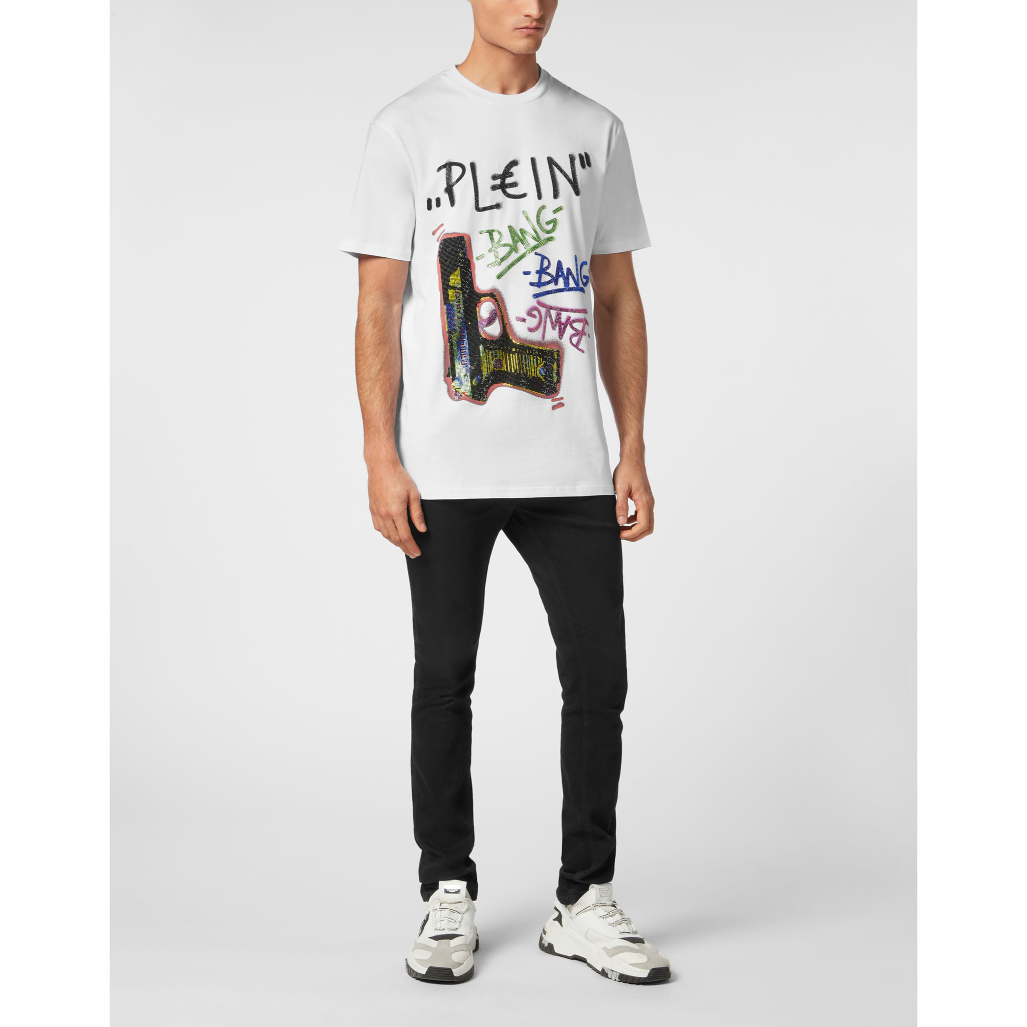 PHILIPP PLEIN T-Shirt Round Neck Ss