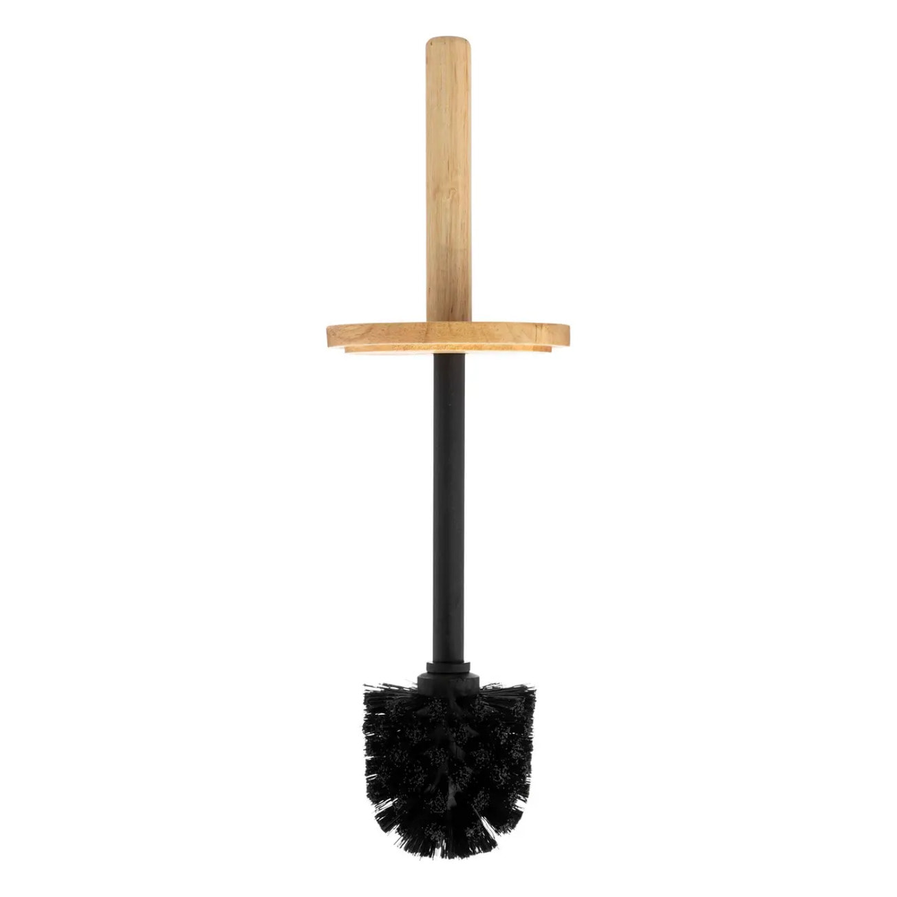 Brosse WC blanc et gris "Hapache"