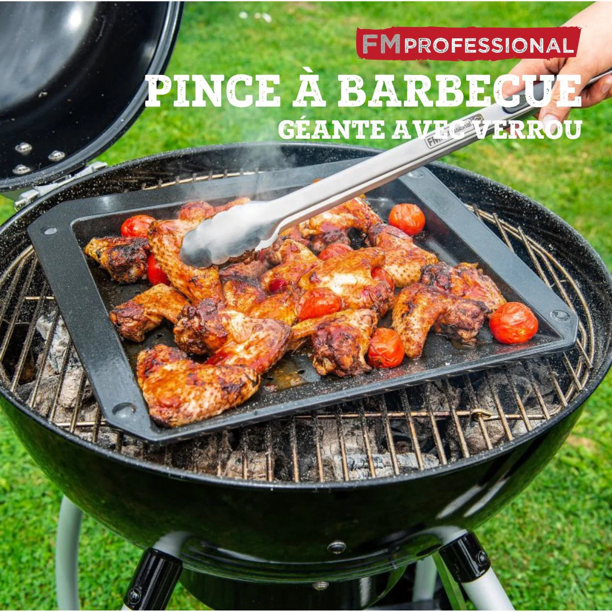Pince à barbecue professionnelle 45 cm FM Professional