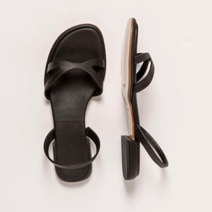 Sandalias S3156 CRISTAL BLACK/ VALVIN color Black