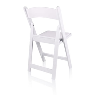 Pack 4 sillas plegables Pleggo Blanco