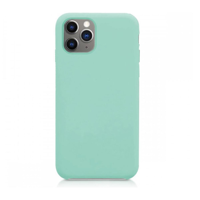 Coque iPhone 11 Pro silicone liquide Vert Pâle