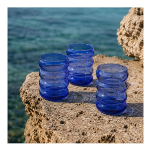 Lot de 6 verres, SANTORIN