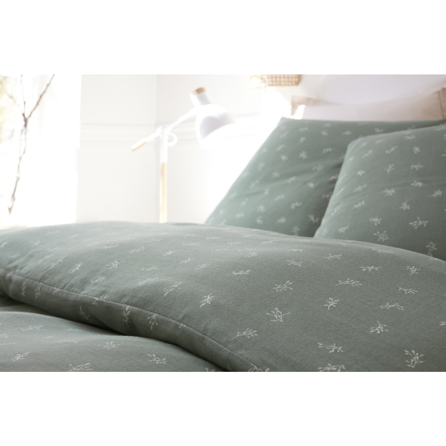 Parure housse de couette coton multicolore