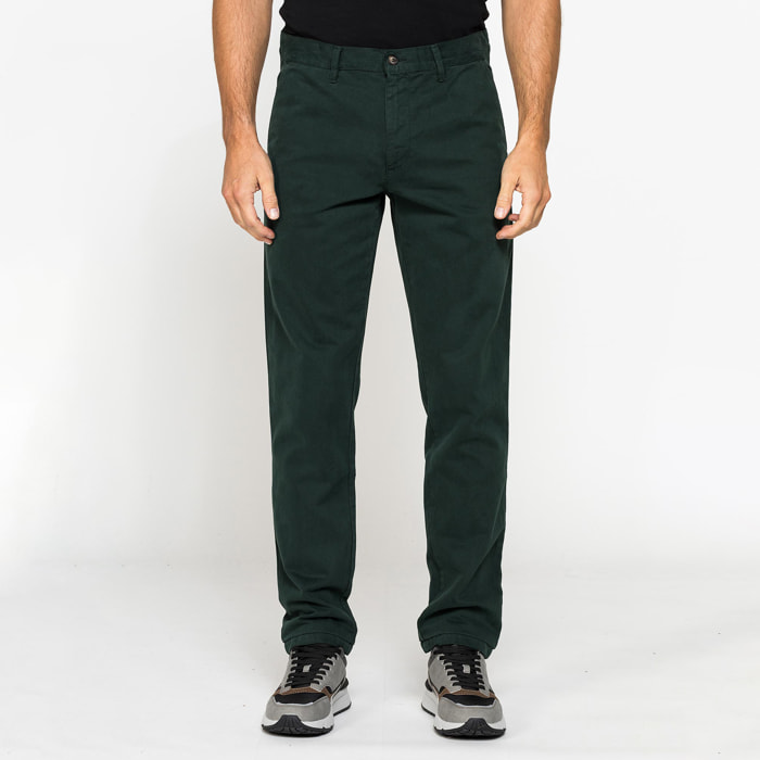 CHINO MOD. 610 REGULAR FIT IN GABARDINA PESANTE