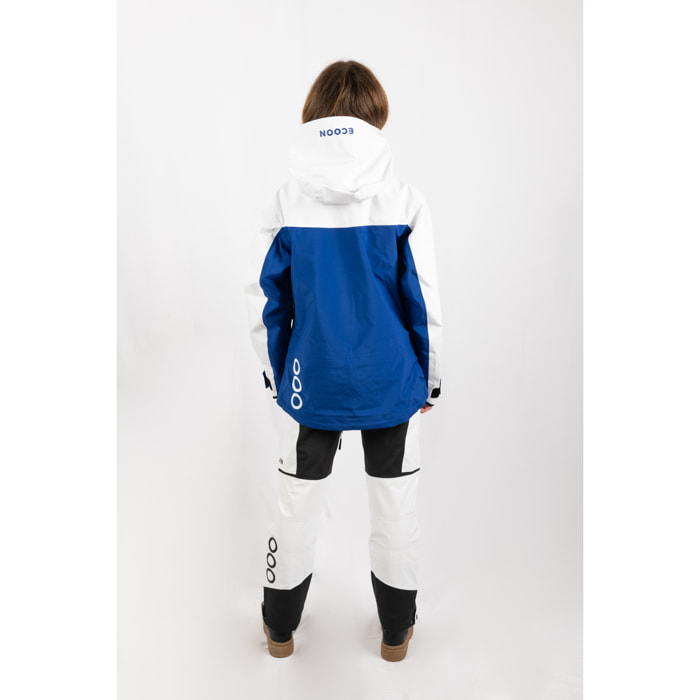 Chaqueta ECOExplorer Jacket Women dela marca ECOON - Azul / Blanco