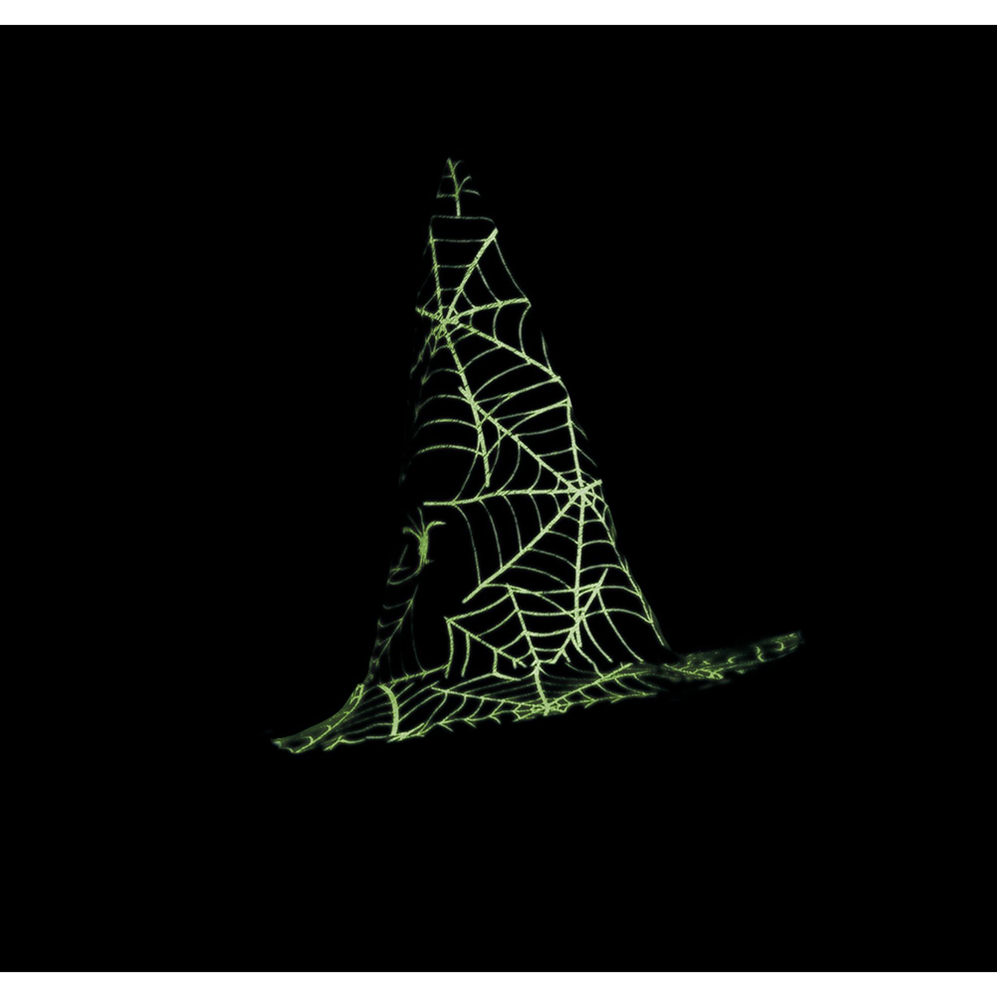 SOMBRERO BRUJA GLOW IN DARK