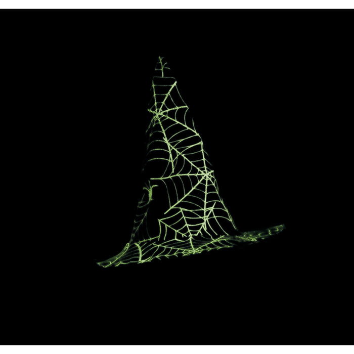 SOMBRERO BRUJA GLOW IN DARK