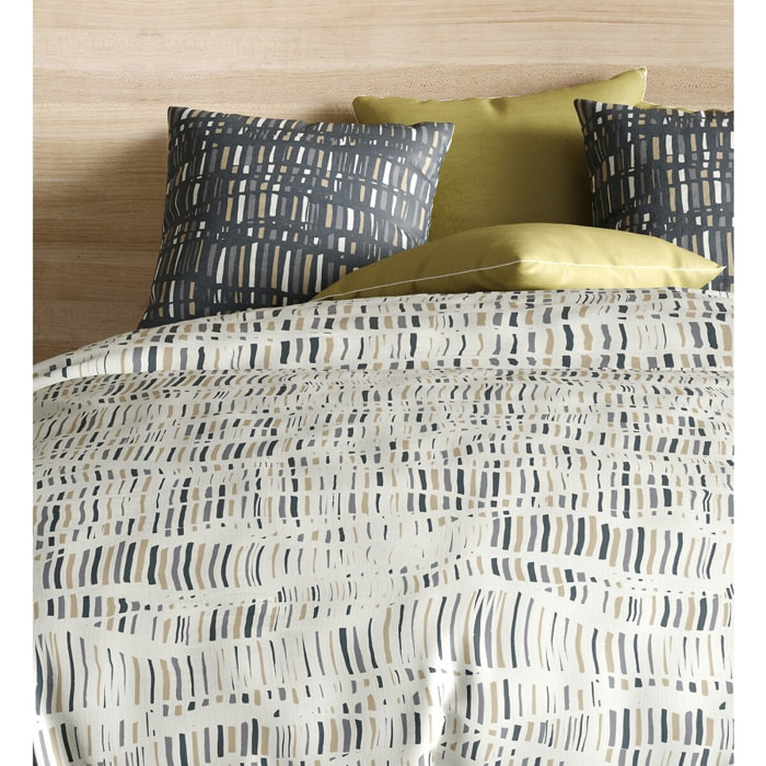 Parure de couette 3pcs en coton Flava