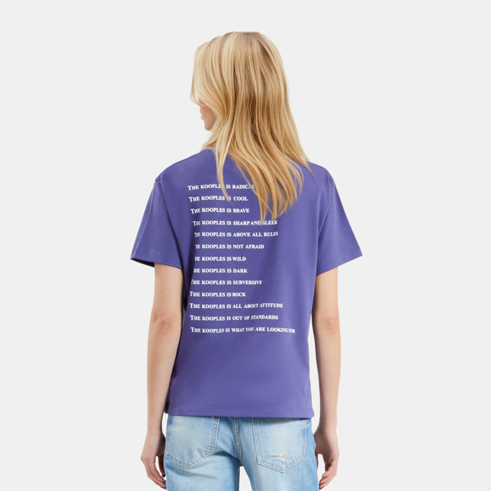 T-shirt manches courtes What is