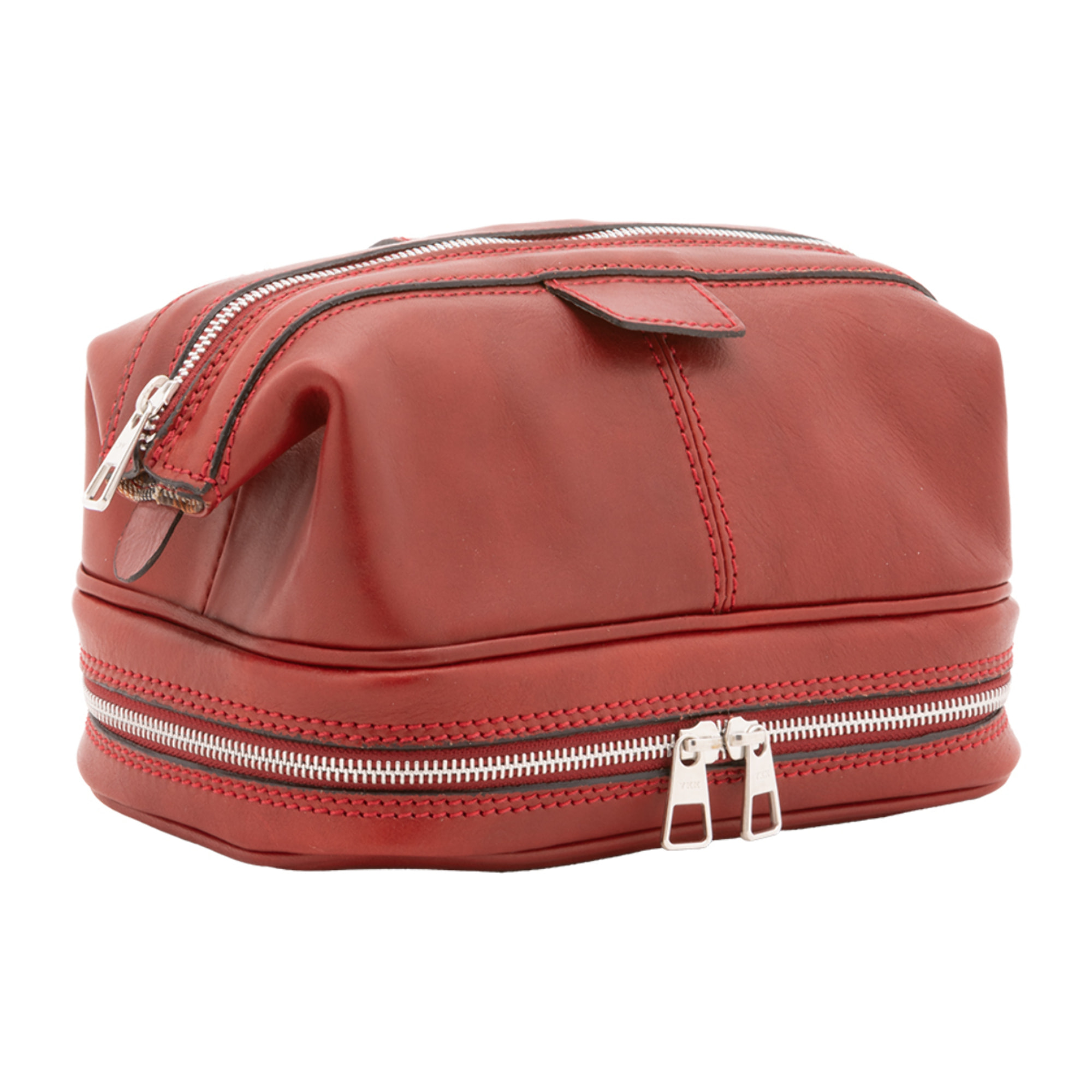 Pochette  unisex In Vera pelle Made in Italy 25x18x16 cm