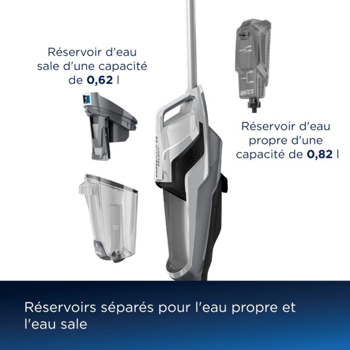 Aspirateur laveur BISSELL Crosswave C3 Select B3551N