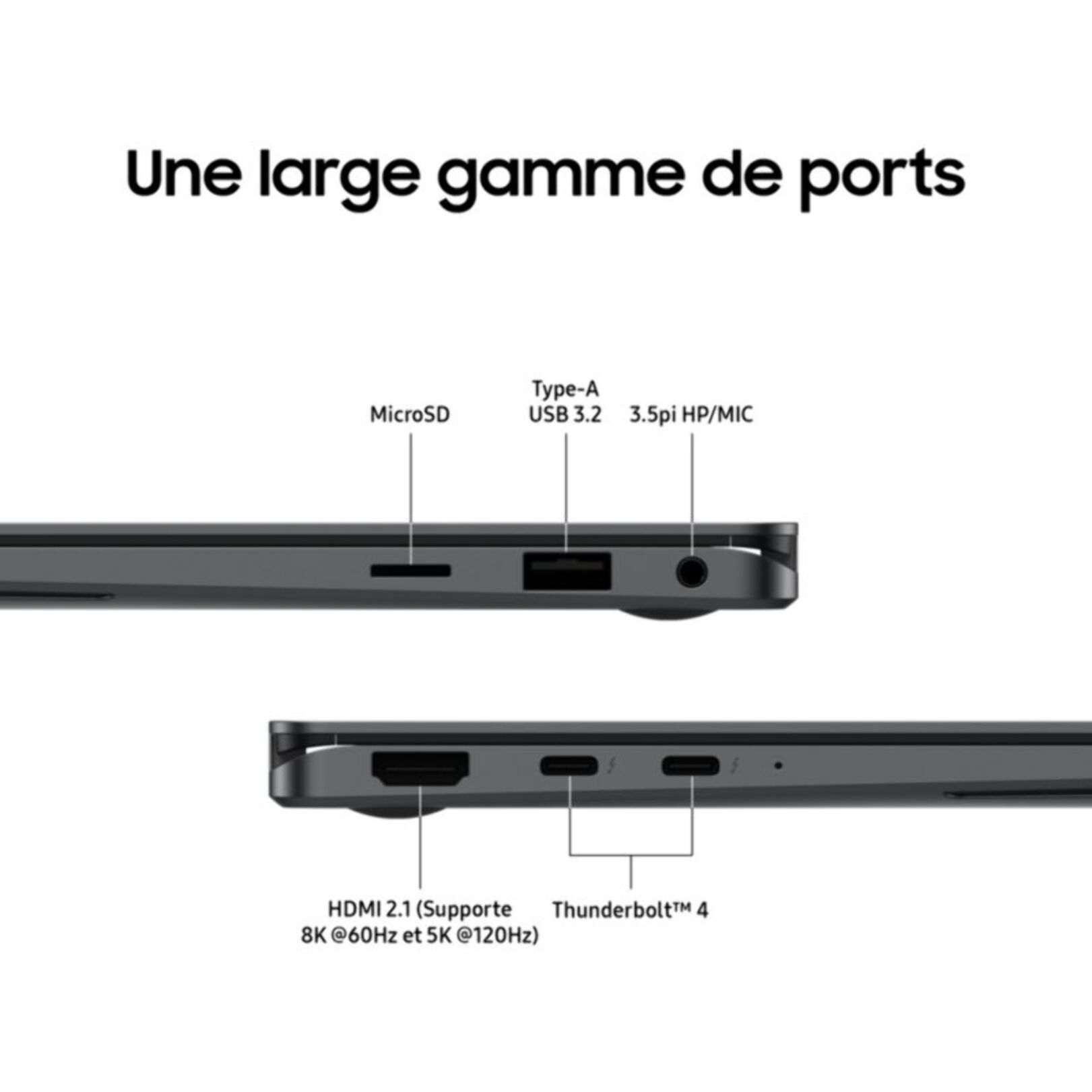 Ordinateur portable SAMSUNG Galaxy Book5 Pro 360 16' U7 16Go 512Go