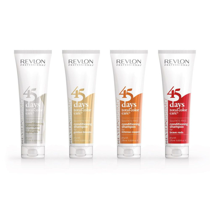45 DAYS - Shampooing et Après-shampooing 2en1 Protecteur de Couleur 275 ml