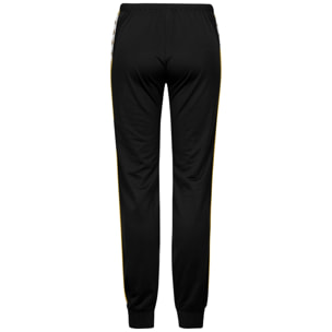 Pantaloni Kappa Donna 222 Banda Wrastoria Slim Nero