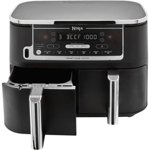 Friteuse sans huile NINJA Foodi DualZone 9,6l  AF451EU avec sonde