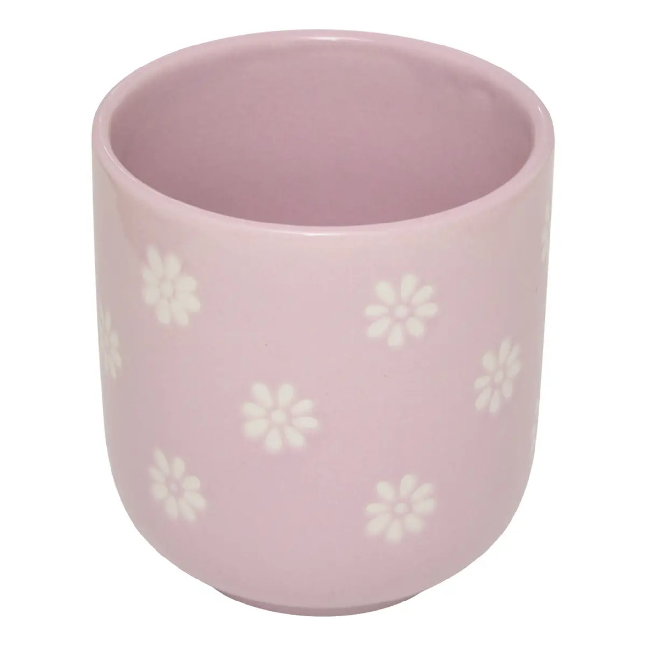 Coffret 4 tasses à café Margot motif fleuri