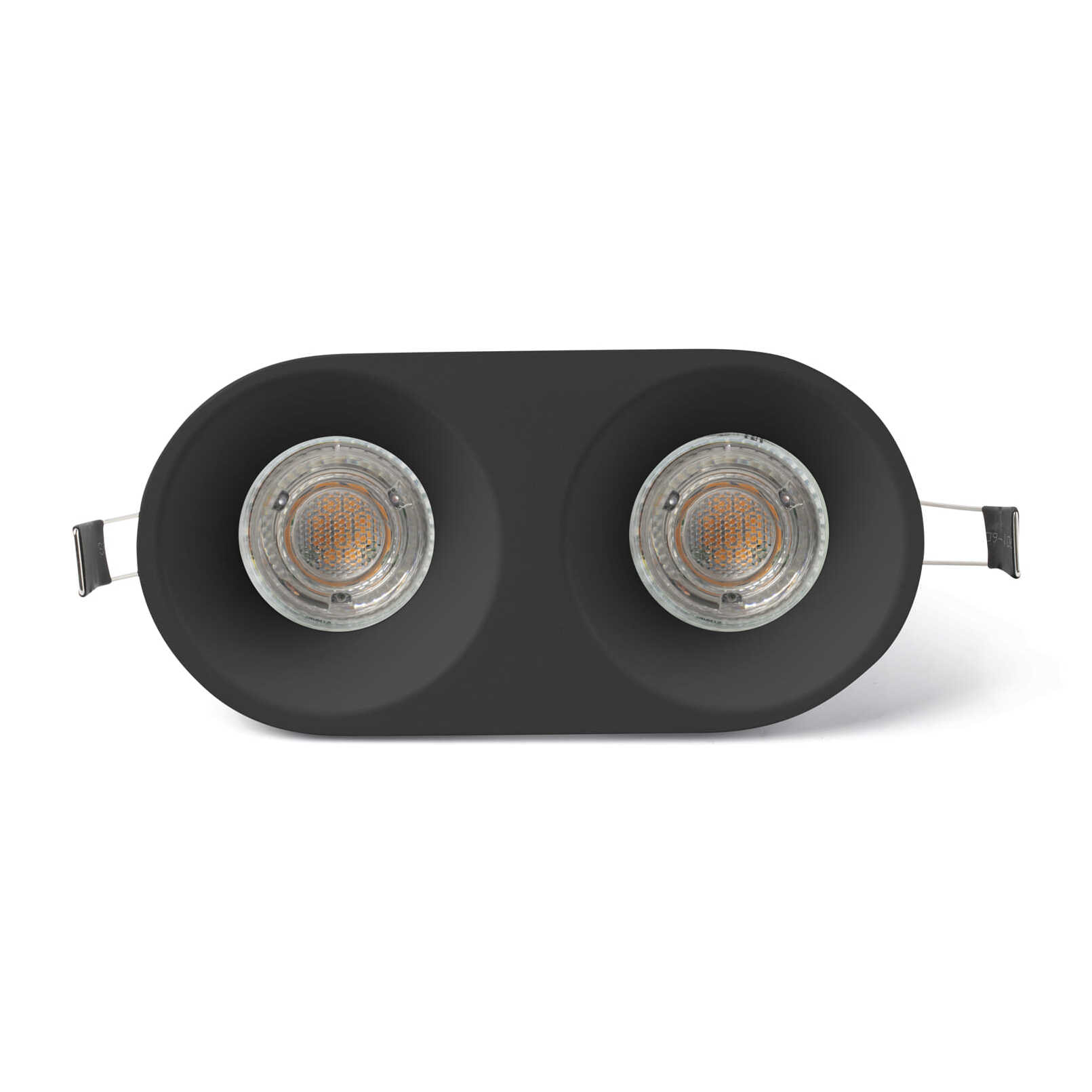 GAS 2L Lampe encastrable noir