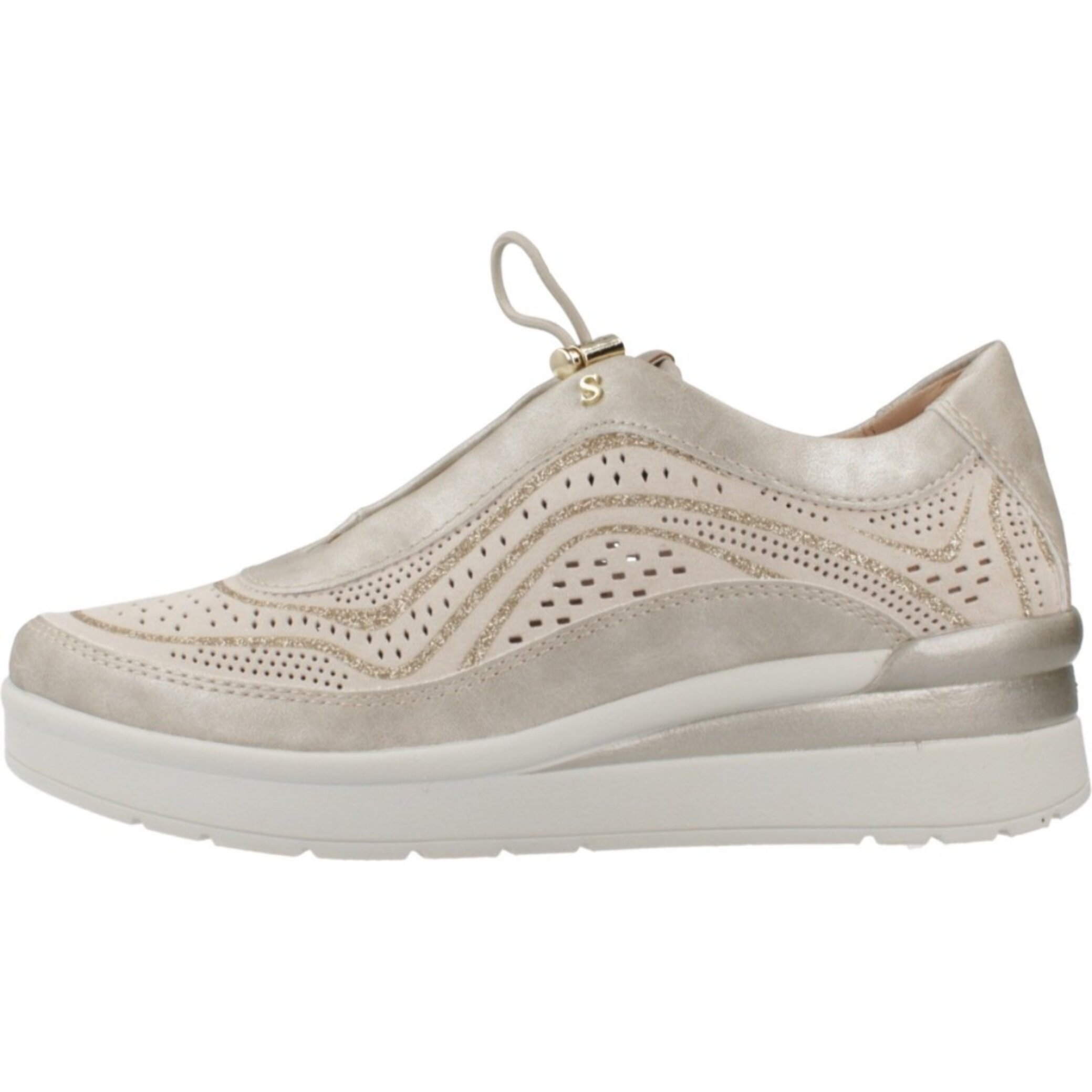 Sneakers de  Mujer de la marca STONEFLY  modelo CREAM 38 S. LAMINATED/VELOU Beige