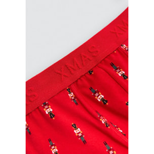 Disegno di Natale del pugile per bambini