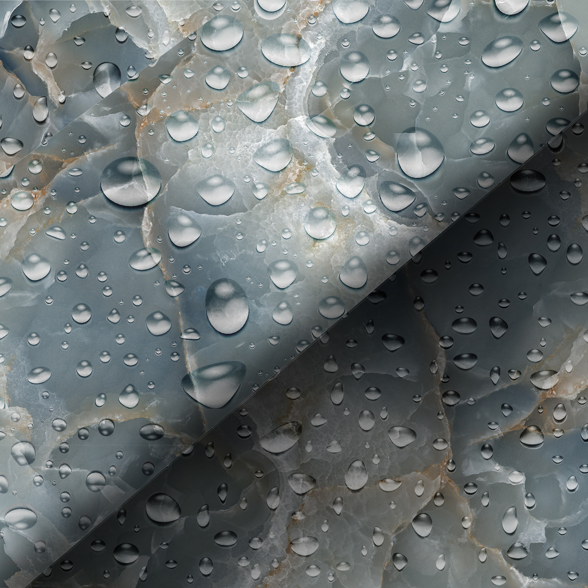 Revêtement sticker sol - MARBRE DE ROME - Rouleau adhésif Protection Anti-dérapant