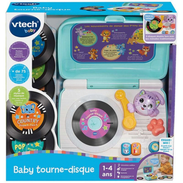 Jeu éducatif VTECH Baby tourne-disque