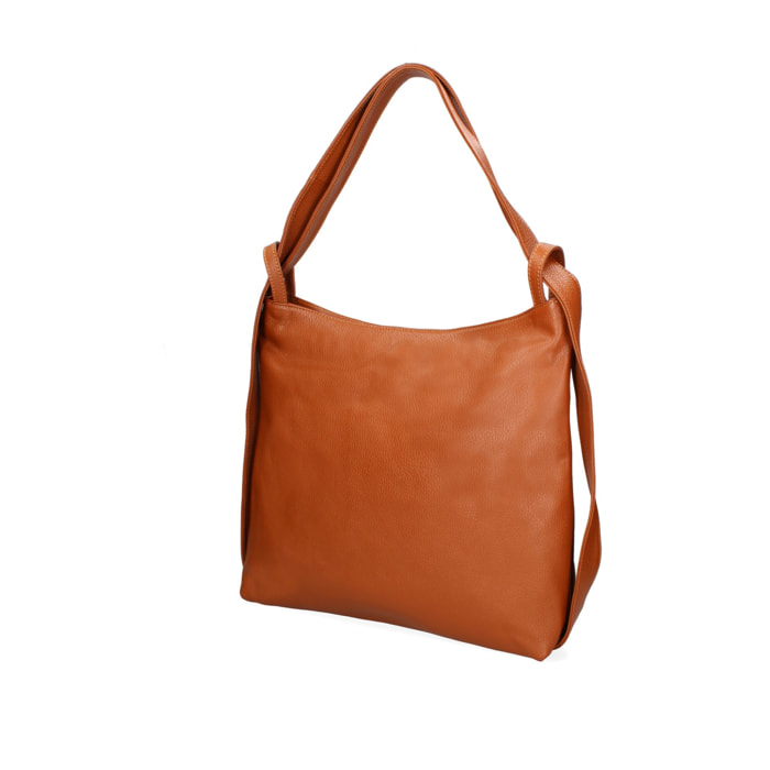 Borsa a mano da donna Made in Italy - Modello Seraphina Nova - 100% pelle - 37.0 x 37.0 x 9.0 cm