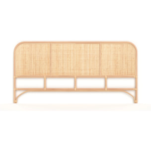 Tête de lit 180 cm en rotin naturel - Grace