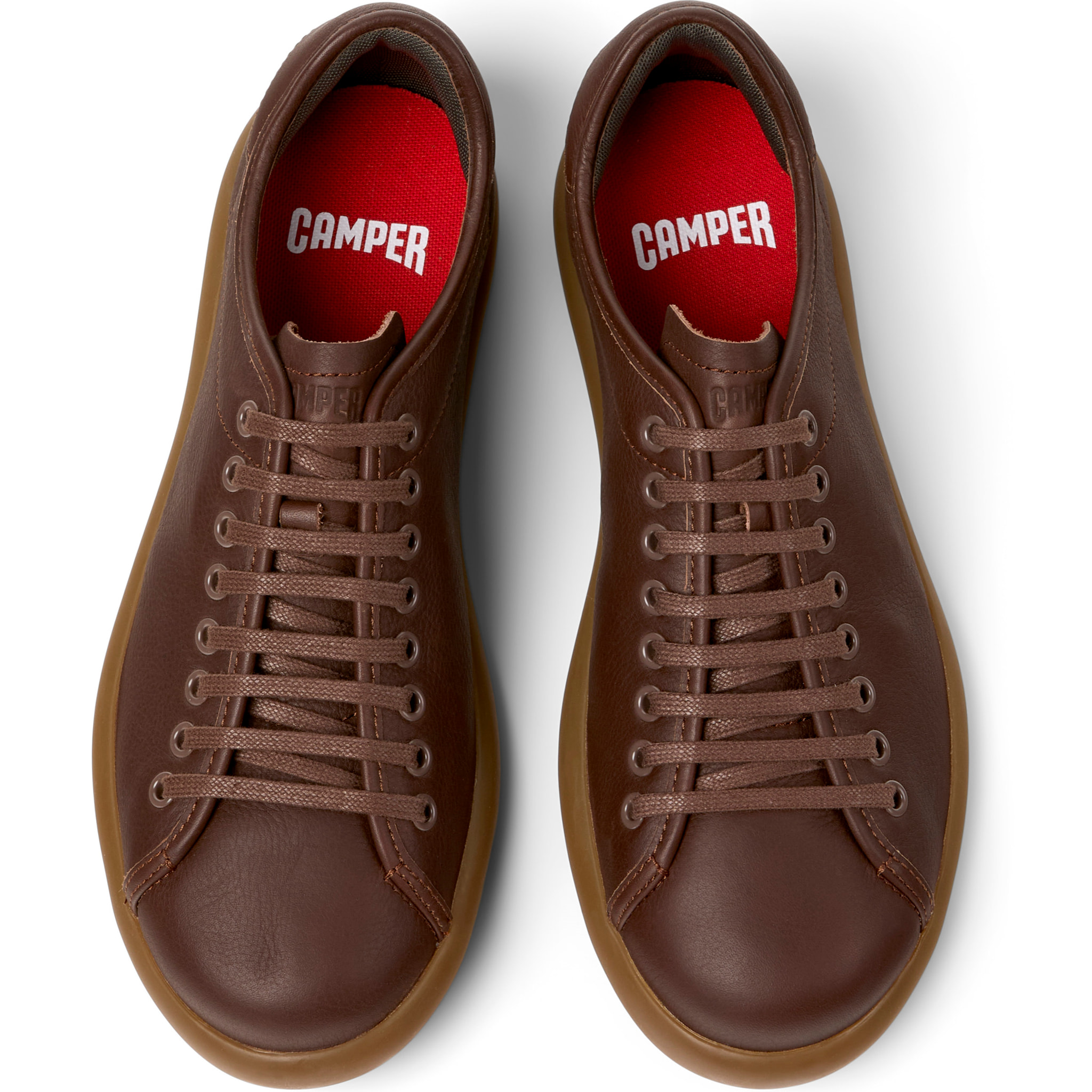 Zapatillas - CAMPER Pelotas Soller - Marron - Cuero liso