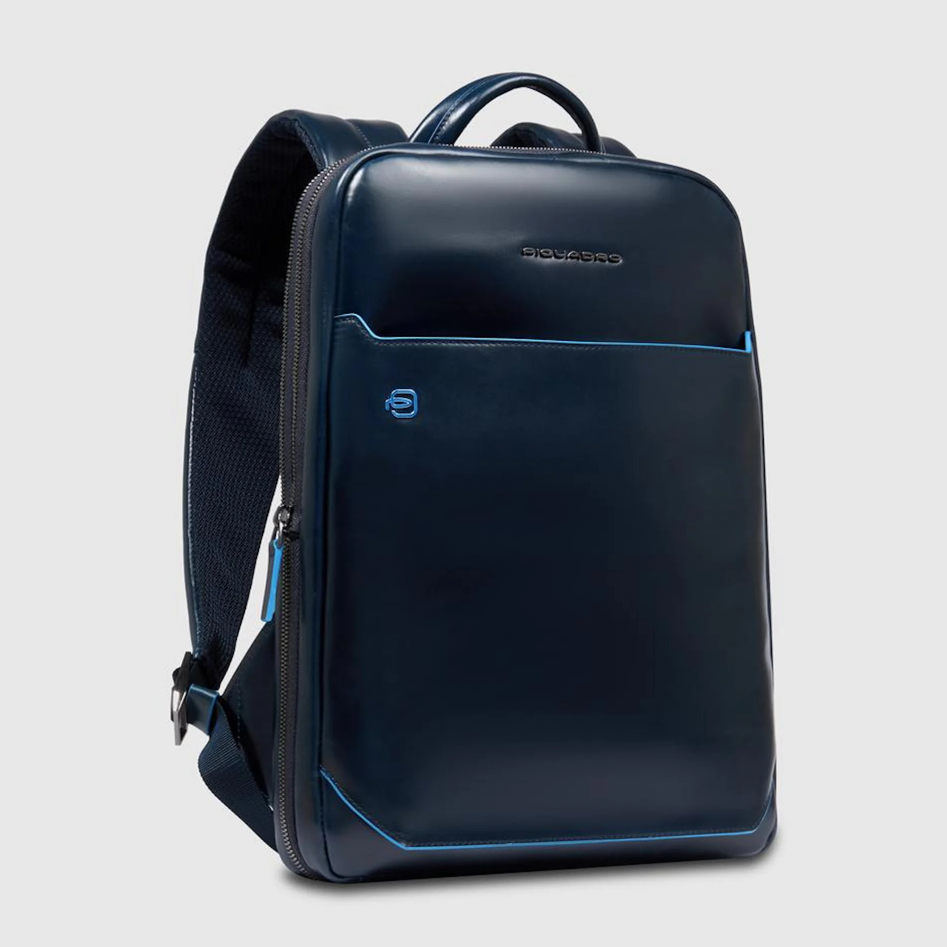 Piquadro Zaino personalizzabile porta pc e iPad® con protezioni antiurto e RFID e tasca per AirPods®