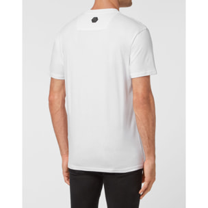 PHILIPP PLEIN Camiseta de cuello redondo y manga corta SKULL